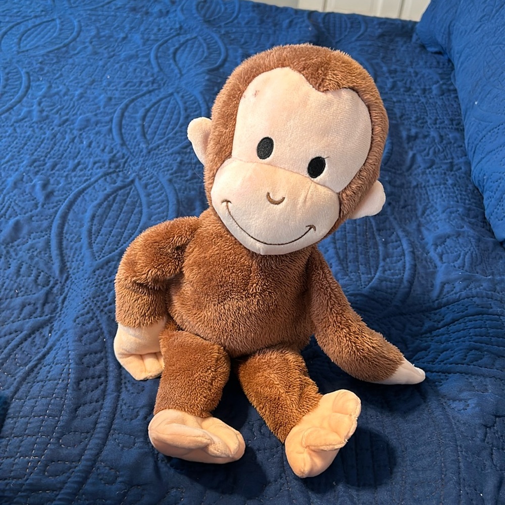 Curious George stuffed animal